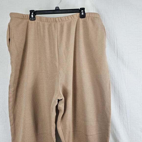 NUUDS Lightweight Lounge Sweatpants Tan Size XXXL  Jogger - Picture 3 of 8